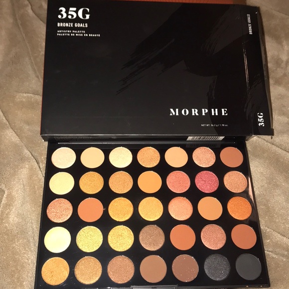 🆕☀️ MORPHE 35G BRONZE GOALS ARTISTRY PALETTE - Picture 5 of 7